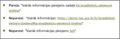 Saites pievienošana