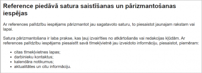 Virsrakstu līmeņu ievērošana mājaslapā