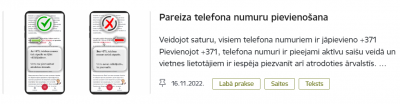 References pievienošana