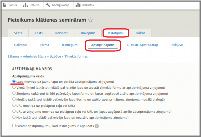 Tīmekļa formas izveides solis