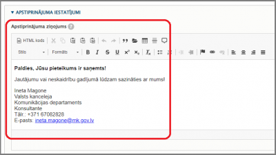 Tīmekļa formas izveides solis