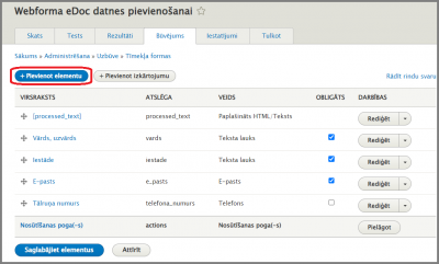 eDoc datnes pievienošana webformai - pamācība