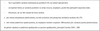 Teksta rediģēšana