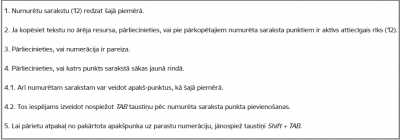 Teksta rediģēšana