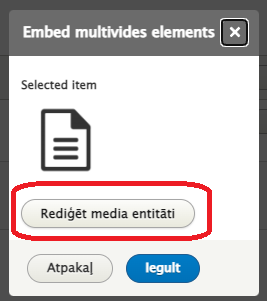 Datnes maiņas piemērs