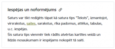 Piemērs/paskaidrojums